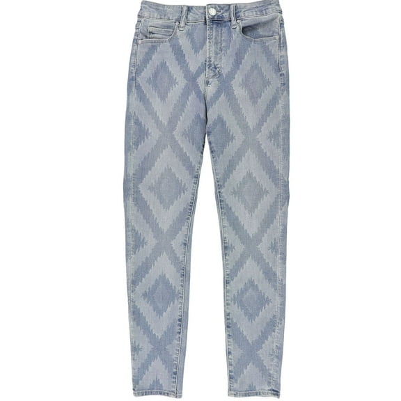 Articles of Society Womens Heather Two Tone Stretch Jeans, Blue, 26