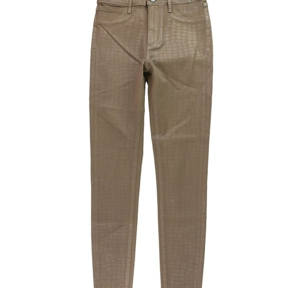 Articles of Society Womens Hilary High Rise Skinny Fit Jeans, Brown, 26