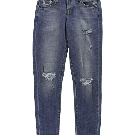 Articles of Society Womens Janis Boyfriend Fit Jeans, Blue, 30