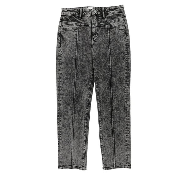 Articles of Society Womens Kat High-Waisted Straight Leg Jeans, Grey, 27