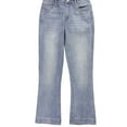 thumbnail image 1 of Articles of Society Womens London Flared Cropped Jeans, Blue, 27, 1 of 3