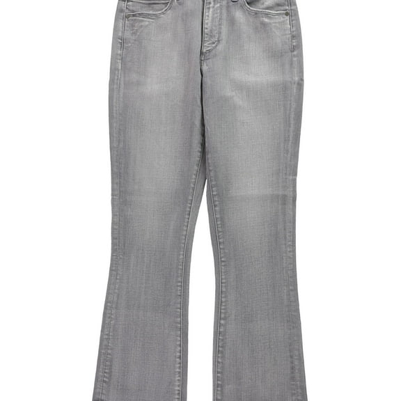 Articles of Society Womens London Flared Cropped Jeans, Grey, 28