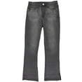 thumbnail image 1 of Articles of Society Womens London High Rise Flared Cropped Jeans, Black, 26, 1 of 2