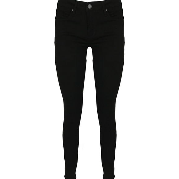 Articles of Society Womens Mya Skinny Fit Jeans, Black, 24