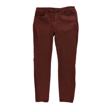 Articles of Society Womens Mya Skinny Fit Jeans, Red, 32