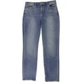 thumbnail image 1 of Articles of Society Womens Rene High Rise Straight Leg Jeans, Blue, 28, 1 of 2
