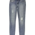 thumbnail image 1 of Articles of Society Womens Sarah Distressed Skinny Fit Jeans, Blue, 26, 1 of 2