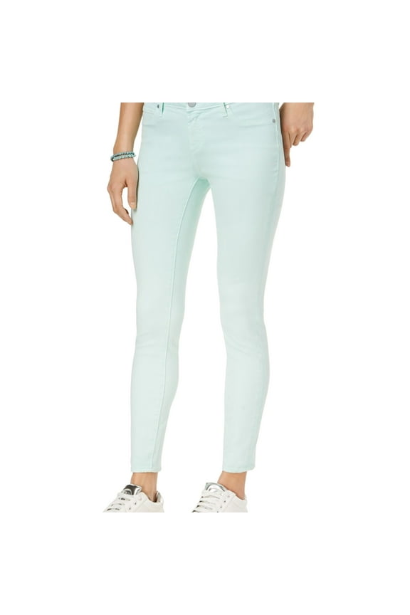 Womens Sarah Skinny Fit Jeans, Green, 28