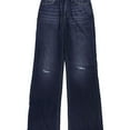 thumbnail image 1 of Articles of Society Womens Soho High Rise Wide Leg Jeans, Blue, 27, 1 of 3