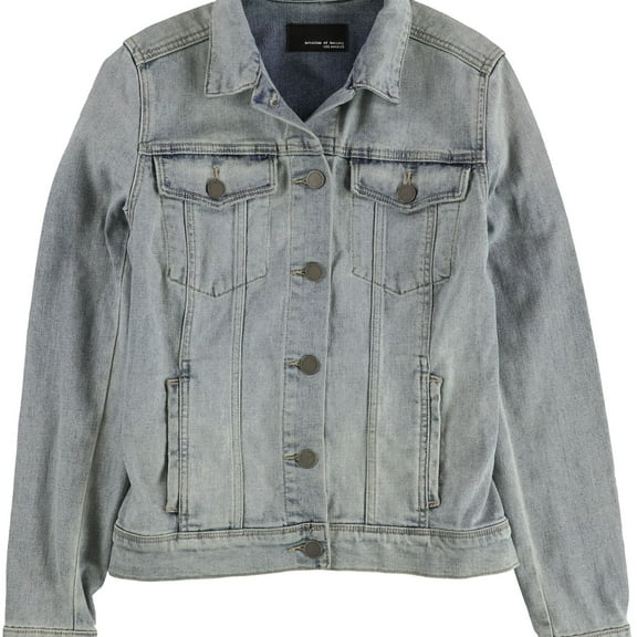 Articles of Society Womens Taylor Jean Jacket, Blue, Small