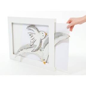 Articulate Gallery Large Slot Sided Children's Art Frame, Displays one 12 x 18" artwork