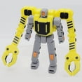 thumbnail image 1 of Articulated 3D Printed Robot Figure - Multi-Joint Movable with DIY Weapons,Poseable Display Model & Creative Building Toy for Collectors - yellow, 1 of 3