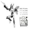 thumbnail image 1 of Articulated Action Figure DIY Robot Assembly Kit, Posable Mechanical Model for Desktop Decoration, Stress Relief Movable Joint Figurine, Robot Ornament, 1 of 7