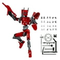 thumbnail image 1 of Articulated Action Figure DIY Robot Assembly Kit, Posable Mechanical Model for Desktop Decoration, Stress Relief Movable Joint Figurine, Robot Ornament, 1 of 7