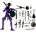 thumbnail image 1 of Articulated Action Figure with Multiple Interchangeable Accessories and Weapons for Customizable Assembly Display, 1 of 2