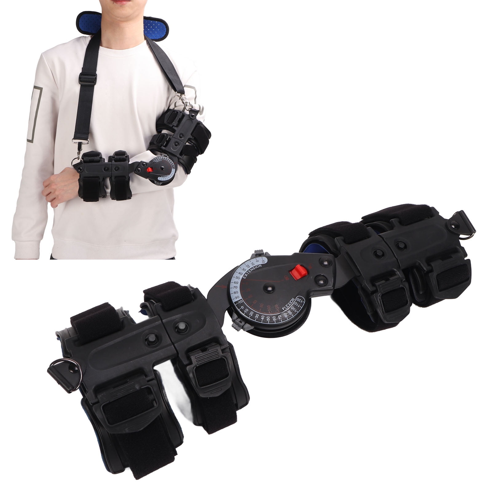 Articulated Elbow Brace, Hinged Elbow Brace With Sling Stabilizer