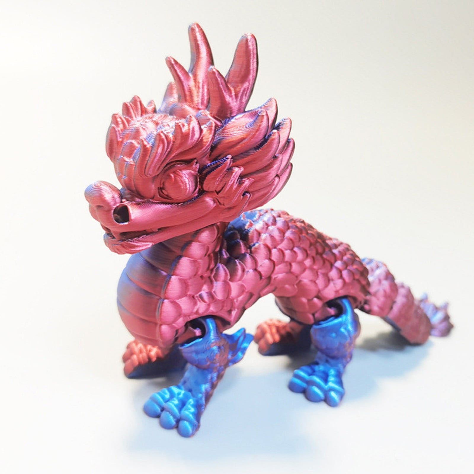 Articulated Kirin 3D Printed Qilin Mythical Beast Figure Flexible ...