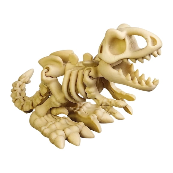 Articulated Movable Dinosaur Toy 3D Printed Desktop Decoration Model Collectible for Kids