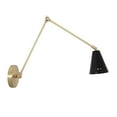 thumbnail image 1 of Articulated Sconce Mid-Century Modern Stilnovo Style Solid Brass Wall Lamp, 1 of 3
