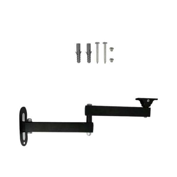 Articulated Security Camera Mount 180° Base Rotation Foldable Arms for Projectors