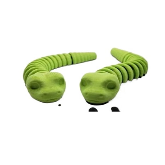 Articulated Snake Snake 3D Printed Double Snake