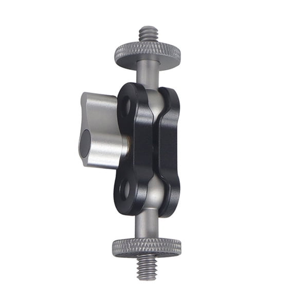 Articulating Arm for Video and Auditory Equipment Features Double Heads and 1/4Inch Screws for More Flexibility