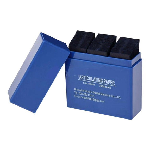 Articulating Paper (300pcs), Dental Bite Paper for Occlusion Test