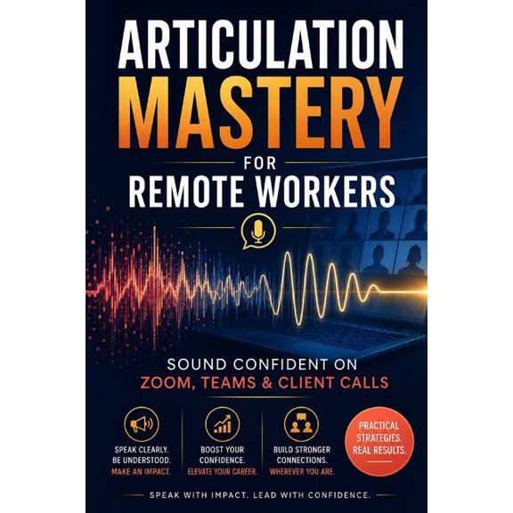Articulation: Speak with Clarity and Con Articulation Mastery for Remote Workers: Sound Confident on Zoom, Teams & Client Calls, (Paperback)