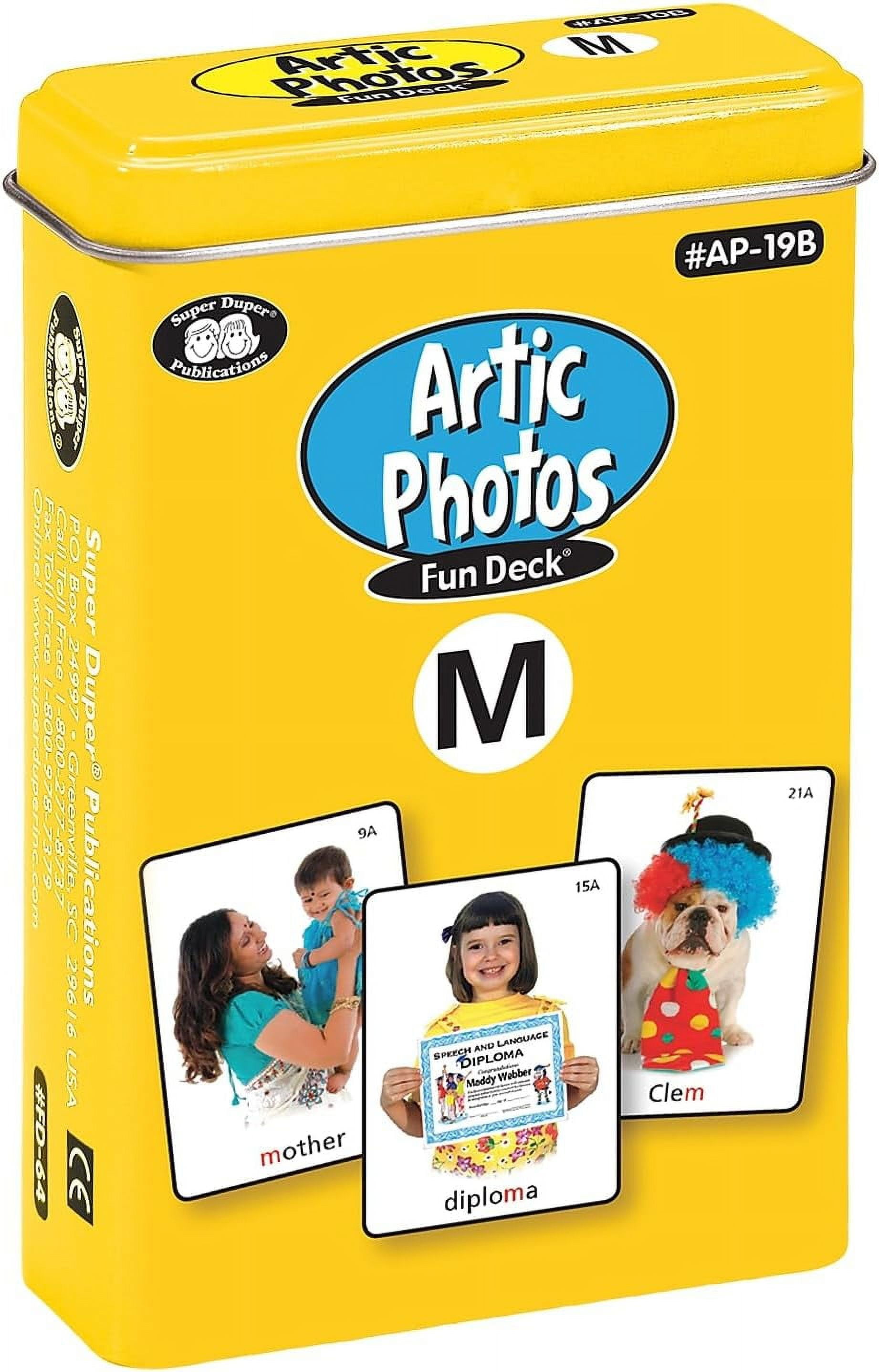 Articulation Photos M Fun Deck Flash Cards - Revised Photos Educational ...