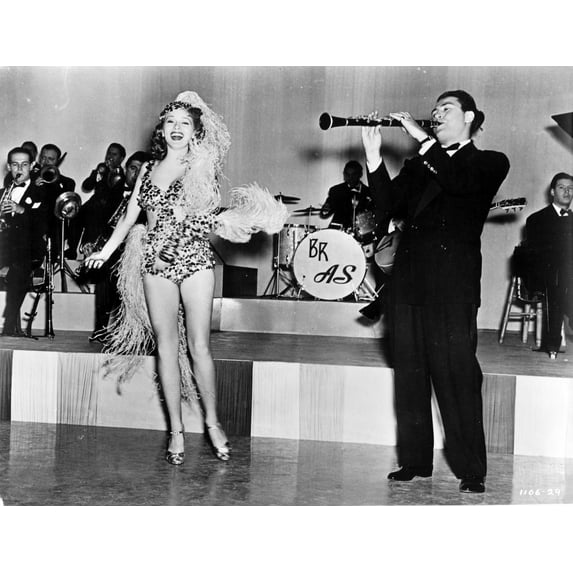 Artie Shaw Performing on Stage with Tuxedo Photo Print (8 x 10)