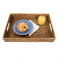 thumbnail image 1 of Artifacts Rattan™ Rectangular Tray With Cutout Handles, 1 of 3