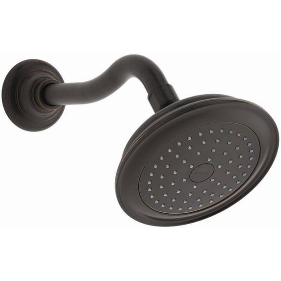 Kohler Artifacts 2.5 Gpm Single-Function Showerhead with Katalyst Air-Induction Technology Oil-Rubbed Bronze