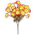 thumbnail image 1 of Artifcial Fall Flowers for Indoor and Outdoor Decoration,13.78x7.87 Inches UV Protected No Fade Fake Flowers,Realistic Autumn Artificial Flowers for Porch Display Patio Garden Decor, 1 of 3