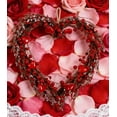 thumbnail image 1 of Artifical Valentine's Day Wreath 16.5 Inches Valentines Heart Shaped Heart Shaped Wreath for Front Door Valentines Wreath with Red Berries and Hearts Flowers for Wall Window Porch Home Wedding Party, 1 of 6