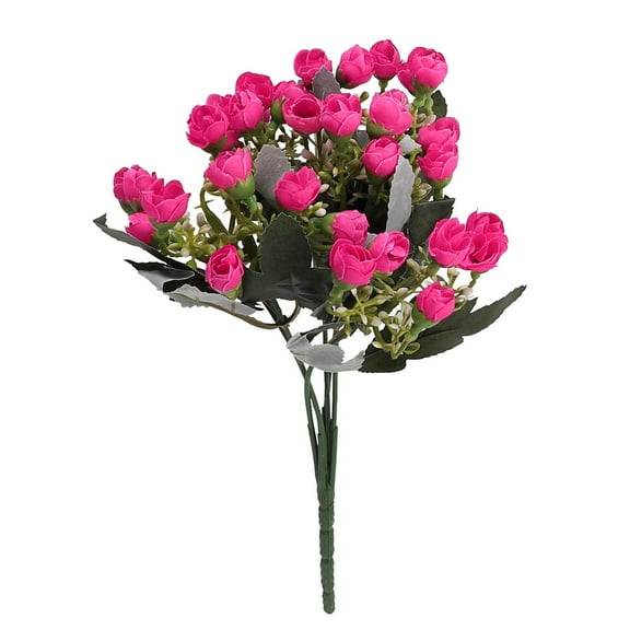 Artificial 36 Heads Silk Rose Simulated Bouquet Wedding Decoration Fake Flowers Home Garden Decoration