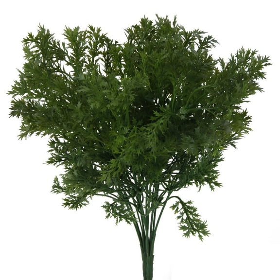 Artificial 6-branched Parsley Plants, Artificial Grasses Garden Decor