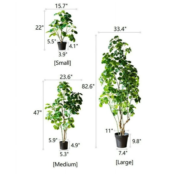 Artificial Apple Banyan Leaf Tree