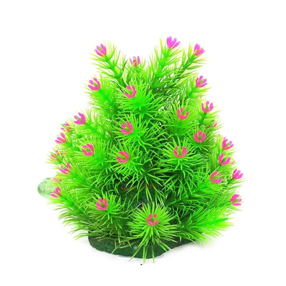 Artificial Aquarium Plant Fake Water Grass, Small Size 5.5 to 6 inch Approximate Height Fish Tank Decorations Home Decor Plastic