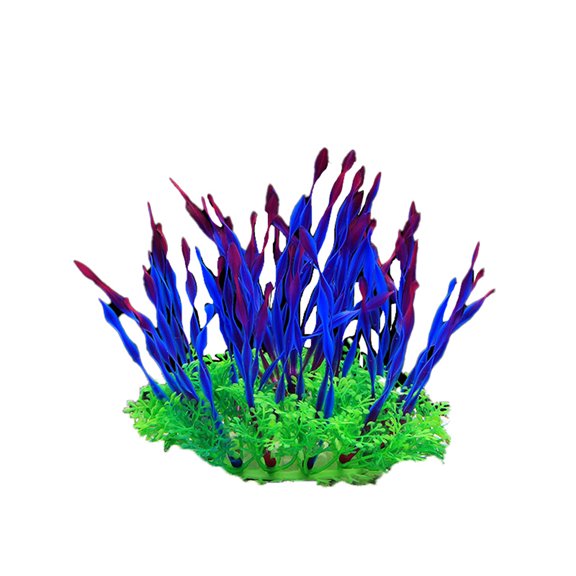 Artificial Aquatic Plant, Small Aquarium Plastic Plant Fish Tank Decorations, Used for Household and Office Aquarium, Lifelike Simulation Plastic Plant