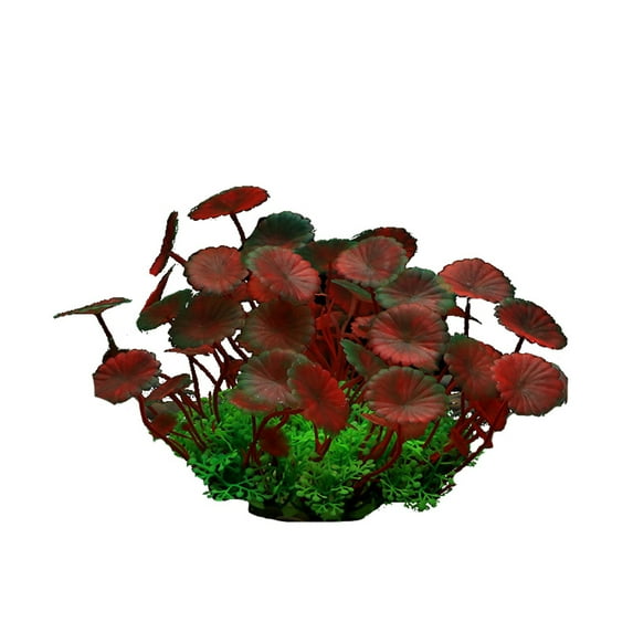 Artificial Aquatic Plant, Small Aquarium Plastic Plant Fish Tank Decorations, Used for Household and Office Aquarium, Lifelike Simulation Plastic Plant