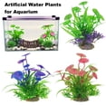 thumbnail image 1 of Artificial Aquatic Plants Aquarium Artificial Plastic Plants Decor,Betta Goldfish Turtle Fish Tank Grass Accessories Small Aquarium Decorations, 1 of 7