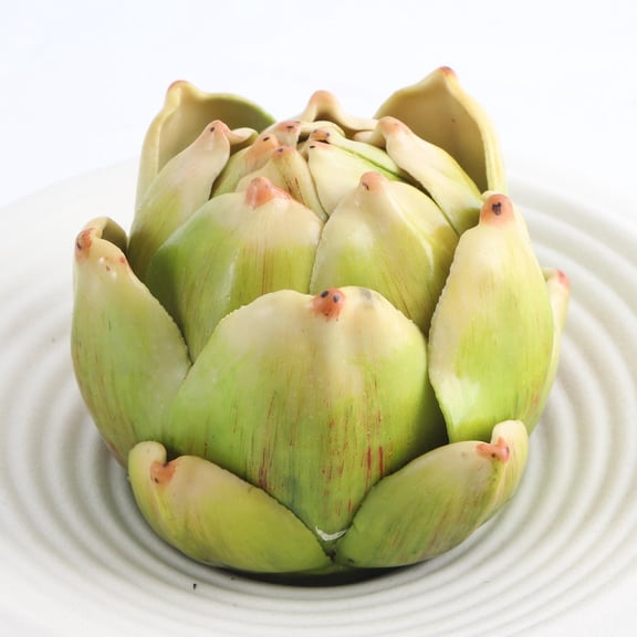 Artificial Artichoke,Faux Artichoke Realistic Fake Vegetable and Fruits Bowl Vase Filler Decorations for Kitchen Wedding Party Table Centerpiece, Green