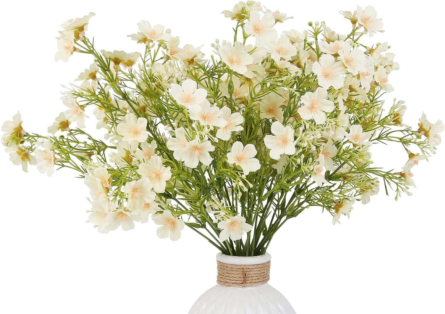 Artificial Baby Breath Flowers with 175 Flower Heads 5 Bouquets Fake