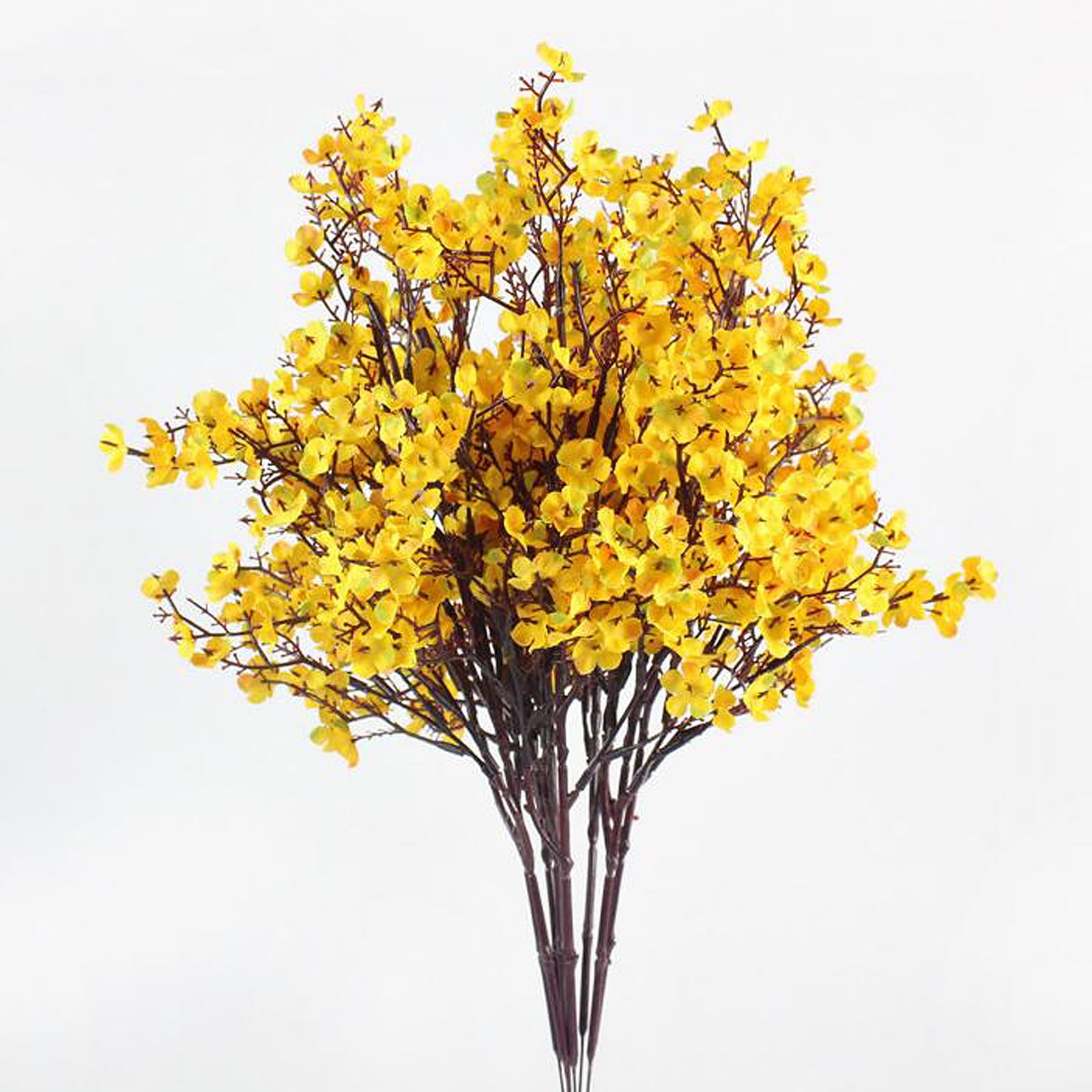 Artificial Baby Breath Flowers Fake Gypsophila Bouquets 12 Pcs Fake