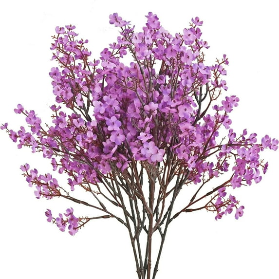 Artificial Baby's Breath Flowers 6 Bundles Silk Gypsophila With Stems Perfect For Fall Centerpiece Wedding Decor And Table Arrangements