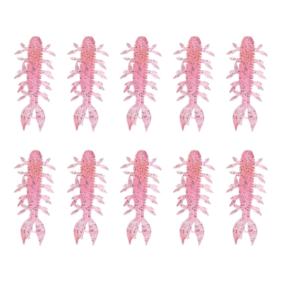 Artificial Baits TPE Fishing Baits Feature Curved Tail Design Enhances ...