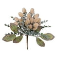 thumbnail image 1 of Artificial Banksia Flower Stems Faux Botanical Bundle with Flexible Stems for Vase Centerpiece Home Decor, 1 of 6