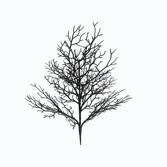 Artificial Bare Branch Stems Halloween Tabletop Ornament Faux Twig Plants Decor For Mantel Porch