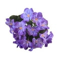thumbnail image 1 of Artificial Begonia Flower Fake Silk for Wedding Home Living Room Geranium Decor, 1 of 9
