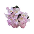 thumbnail image 1 of Artificial Begonia Flower Fake Silk for Wedding Home Living Room Geranium Decor, 1 of 9